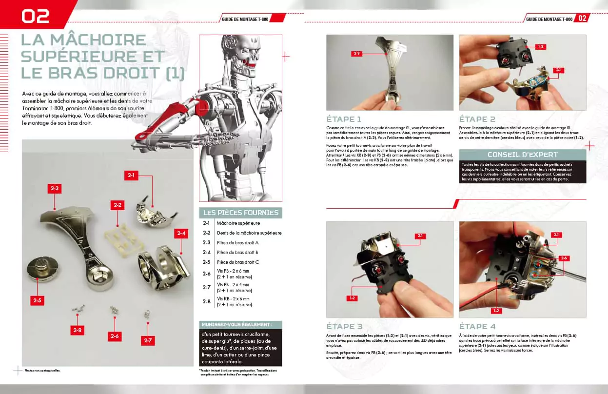 Les instructions disponibles en ligne