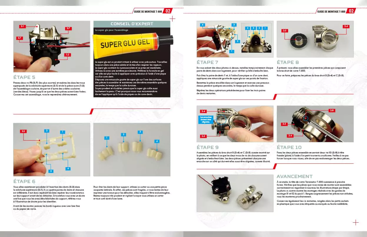 Les instructions disponibles en ligne